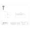 Midwest Fastener Self-Drilling Screw, #10 x 1 in, Zinc Plated Steel Wafer Head Phillips Drive, 100 PK 51685 - alternate 2